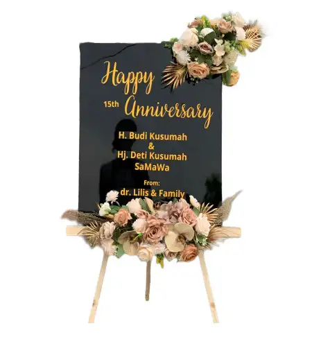 Papan Bunga Akrilik pagaden barat