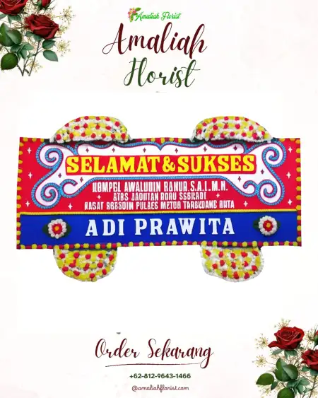 Papan Bunga Ucapan Selamat pagaden barat
